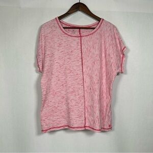 Talbots Sporty Striped Short Sleeve Tee